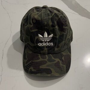 Adidas Green Camo Cap